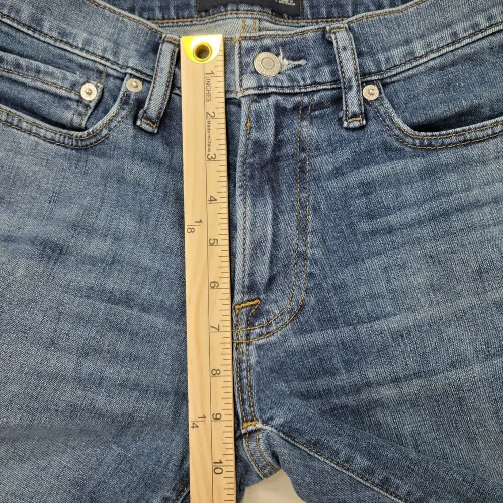 Abercrombie Fitch Womens Skinny Stretch Jeans 28x26 High Rise Comfort Fit Retro